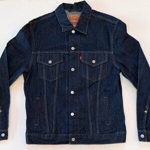 Levi's Men's Dark Wash Denim Trucker Jacket